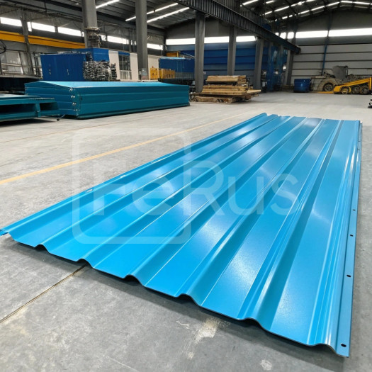 Профнастил С8 полиэстер (Zn100-180) 0,65х1150х800 мм, RAL 5015